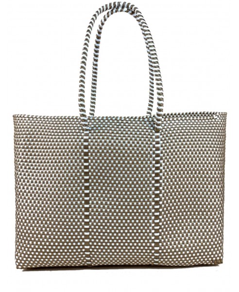 TOTE WHITE & GOLD| BAG